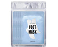 Foot Mask 5-Pack - Moisturizing Spa Treatment with Peppermint & Lavender - Dry Cracked Heel Repair