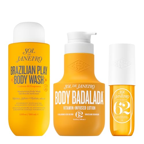 Sol de Janeiro Hydrating Body Wash & Lotion Gift Set - Vanilla Perfume Mist