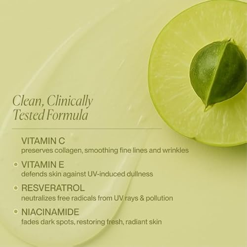 Kayura Karma Boost Vitamin C + Antioxidant Serum | Brightening & Skin Tone Support | With Vitamin C, E, Niacinamide & Resveratrol | For Dull & Uneven-Looking Skin | 30 ml
