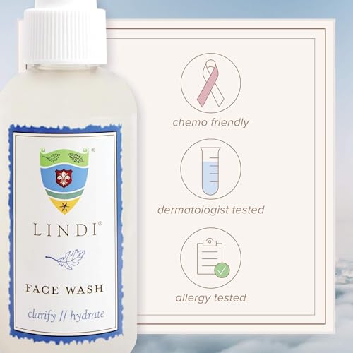 Gentle Face Wash for Sensitive Skin - Non-foaming, Moisturizing, 4 Fl Oz