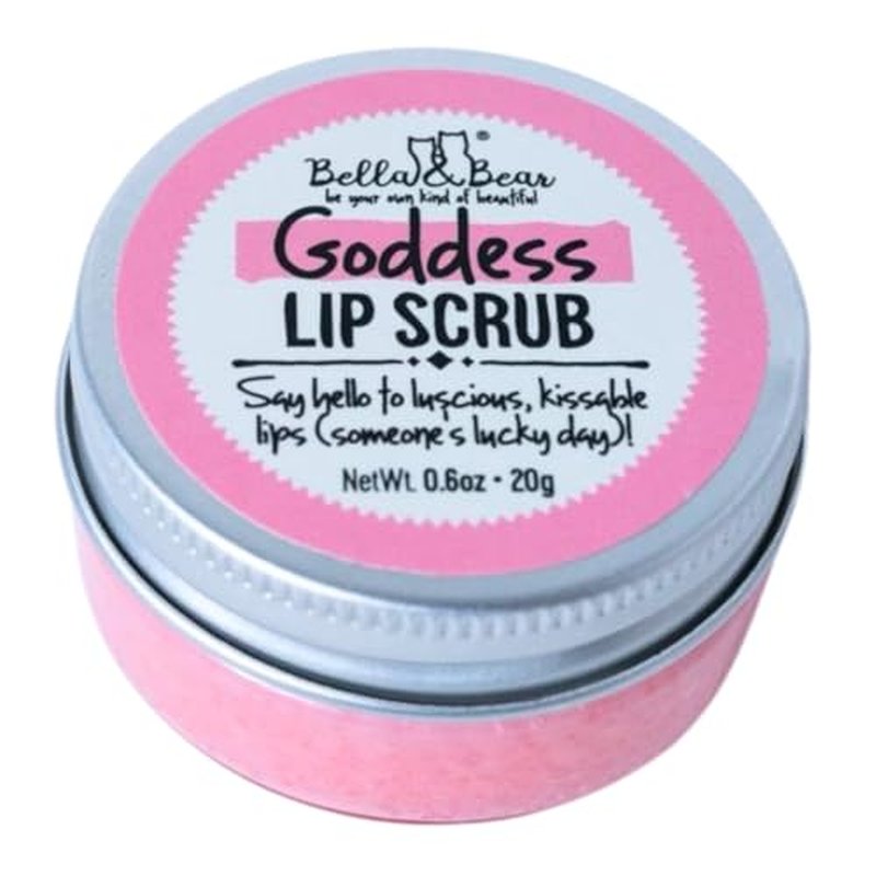 Bella & Bear Goddess Lip Scrub & Lip Butter Set ? Lovely Gift for Women - Teen Girls & Tweens