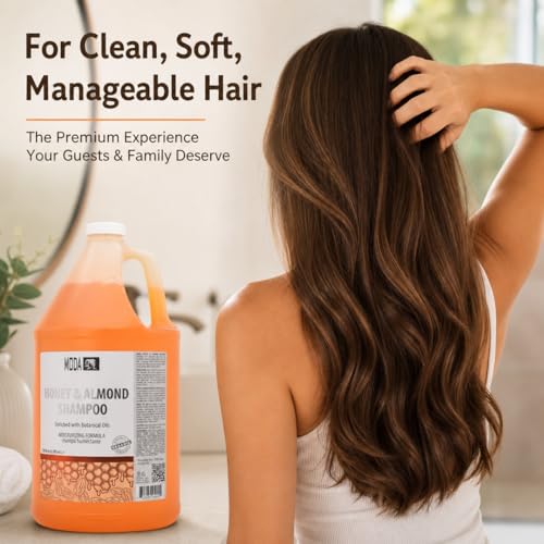 Bulk Hotel & Salon Shampoo - Deep Moisturizing 128 oz for Hospitality & Hair Care