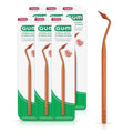 GUM Stimulator Rubber Tips Pack of 6 for GUM Permanent Handle - Gum Massager Refills
