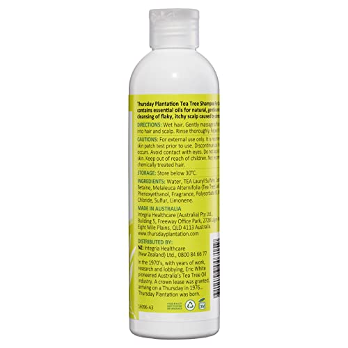 Tea Tree Shampoo for Dandruff - Natural Hair Care Solution