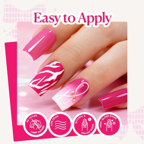 AZUREBEAUTY Dip Powder Nail Kit 32 Colors, Brown Nude Red Glitter Nail Dipping Powder Starter Set System Essential Liquid & Dip Recycling Tray Set for French Nail Art Manicure Salon DIY Home
