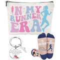 Cool Runner Gifts Women Cross Country Running Gifts Men Funny Runner Socks Runner Running Makeup Bag Gift for Runner