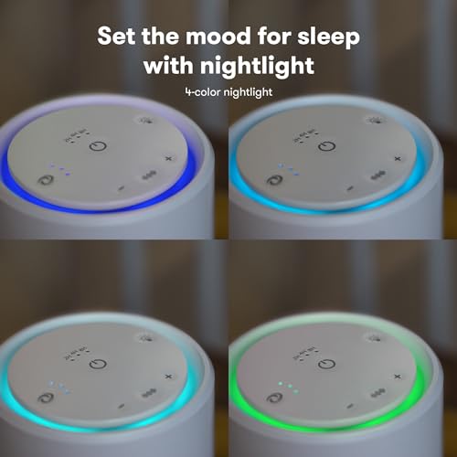 Frida Baby 3-in-1 Air Purifier Sound Machine Nightlight - Auto-Off Timer, HEPA Filter