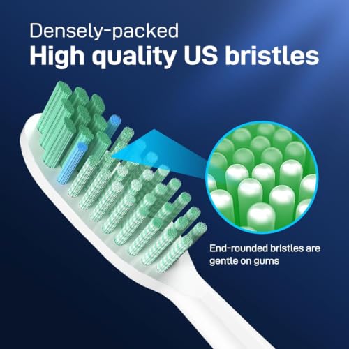 Electric Toothbrush Replacement Heads for Tao Clean - 10 Pack