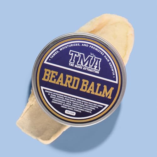 Men's Beard Balm Moisturizing Styling Butter with Shea & Beeswax - 2oz