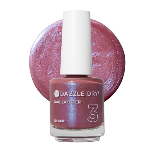 Dazzle Dry Step 3 Nail Lacquer - School Spirit, Quick-Dry, Long-Lasting