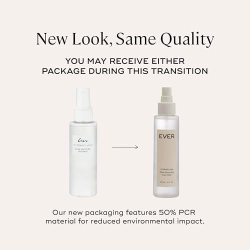 EVER HydraFlash Glow Boosting Face Mist ? Hydrating, Soothing & Radiance-Enhancing Facial Mist, Patented LSR10 Formula ? 4 fl oz