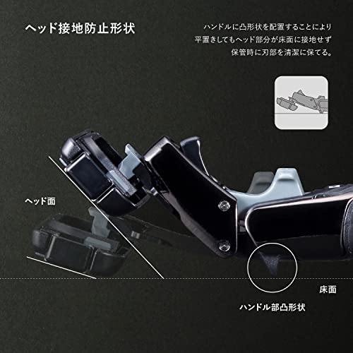 Auger 5-Blade Razor Set with Holder & 6 Replacement Blades for Men