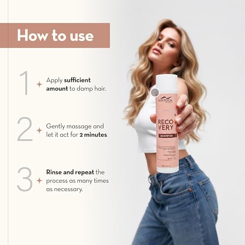 Recovery Shampoo for Dry Damaged Hair - Hydrating & Strengthening - 10.14 fl oz