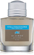 Men's Natural Post Shave Gel - Tonka & Tobacco Scent, Alcohol-Free