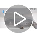 Orison White Low Profile Ceiling Fan with Lights & Remote Control, 6 Speeds, Smart Dimmable, 19.7"