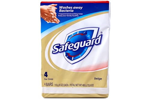 Antibacterial Hand Bar Soap Pack of 32 - Gentle, Long-Lasting Cleanser