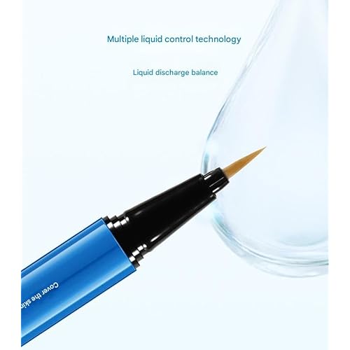 ZHEHZI Vitiligo Concealer Pen, Waterproof Skin Concealer, Long-Lasting 3-7 Days, Face& Hands& legs &Body Coverage, full coverage and suitable for all kind of skin, 3.5g (dark skin, hands and feet)