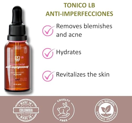 BIONUR LB Tonico Facial Advanced Formula 1-Pack - Exfoliating & Radiance Boosting Toner