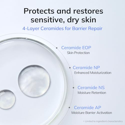 Keenoniks Ceramide Aurora Dewy Toner - Hydrating & Barrier-Repair Skin Care, 300ml