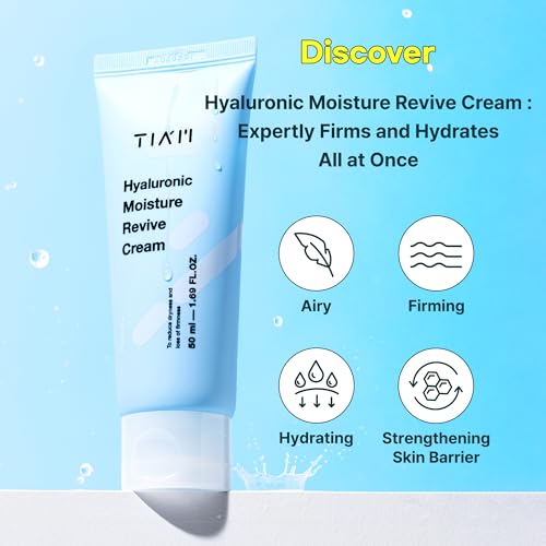 Hydrating Face Moisturizer with Hyaluronic Acid, Peptides & Ceramides – 1.69 fl oz