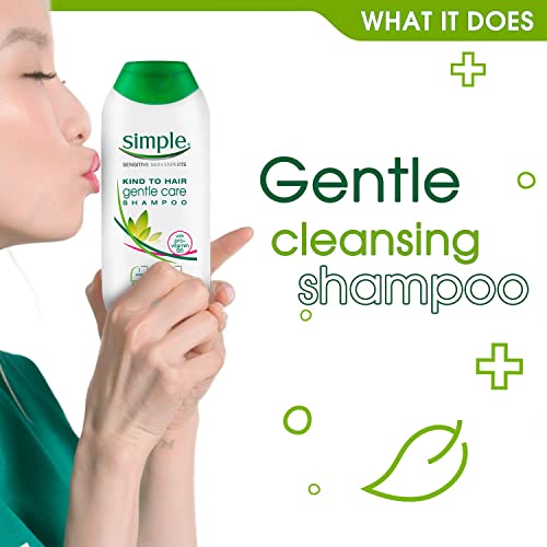 Gentle Care Hair Shampoo Pack of 2 - 200ml Each for Sensitive Scalp