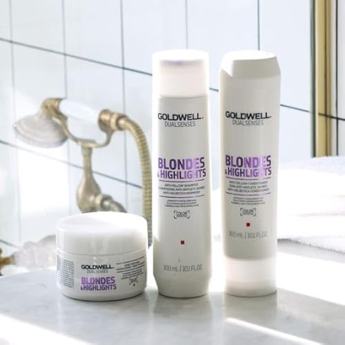 Goldwell Dualsenses Blondes & Highlights Anti-Yellow 60sec Treatment 6.8oz, 200mL