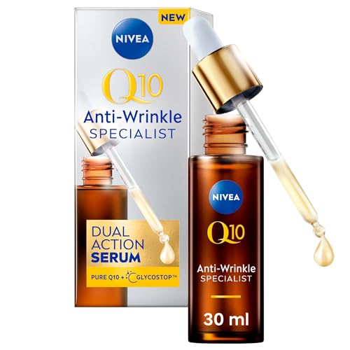 NIVEA Q10 Dual Action Face Serum with Coenzyme Q10 & Creatine 30ml