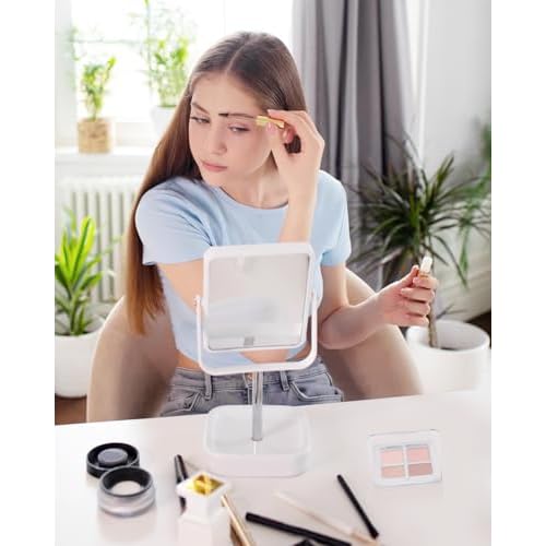 EORTA 12 Pieces Empty Makeup Palettes Box 4 Grids Eyeshadow Pigment Tray Women Refillable eyeshadow Lipstick Blush Highlighters Container Clear Square Pans for Lip Eyeshadow Paints