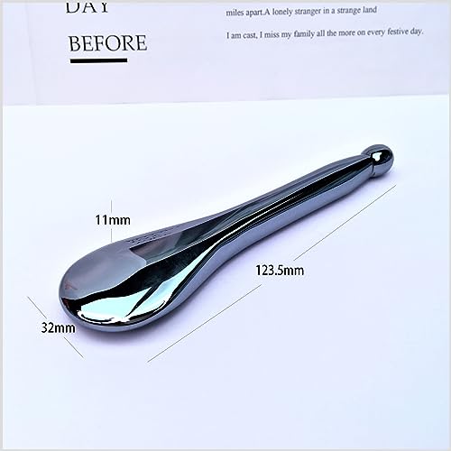 SAEEYCUE Terahertz Stone Gua Sha Scraping Tools Lymphatic Drainage Massager Facial (A)