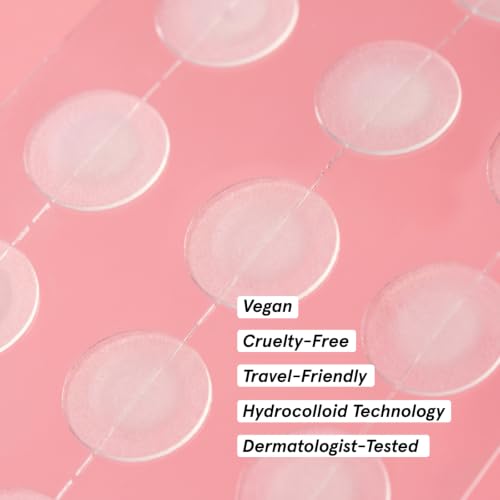Hydrocolloid Pimple Patches for Face - 216 Count Clear Acne Spot Treatments - Round
