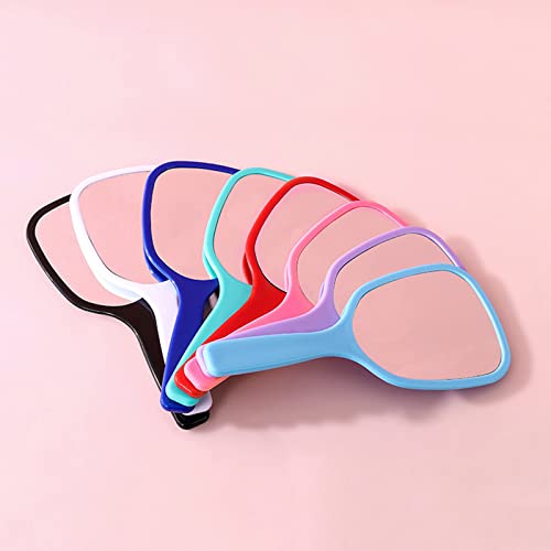 ZOOFOX 24 Pieces Hand Mirror, Small Handheld Mirror with Handle, Compact Makeup Mirror for Travel, Camping, Daily Use