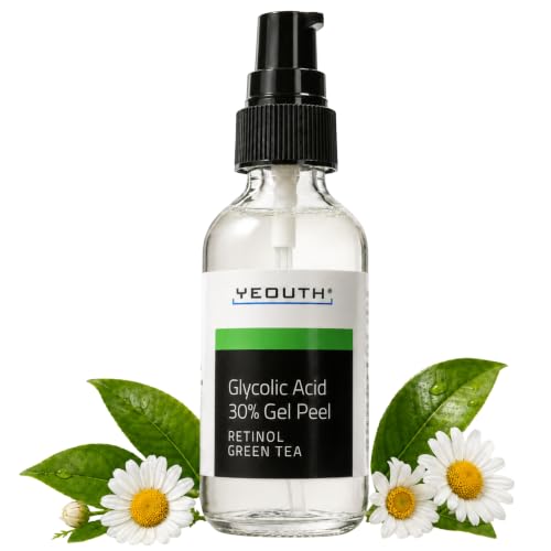 Glycolic 30% Face Peel with Retinol & Green Tea - 2oz - Variation of Glycolic 30% Peel