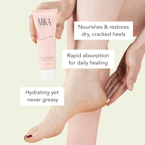 Foot Cream for Dry, Cracked Heels & Feet - Moisturizing Urea Formula - 4 fl oz - Naturally Scented - Non-Greasy - Foot Care - Variations of This Listing