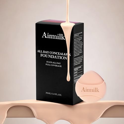 Full Coverage Natural Liquid Foundation, Skincare Makeup with Salicylic Acid, Tattoo Cover, for All Skin Types, Sensitive Skin? 30ml (LIGHT NEUTRAL)