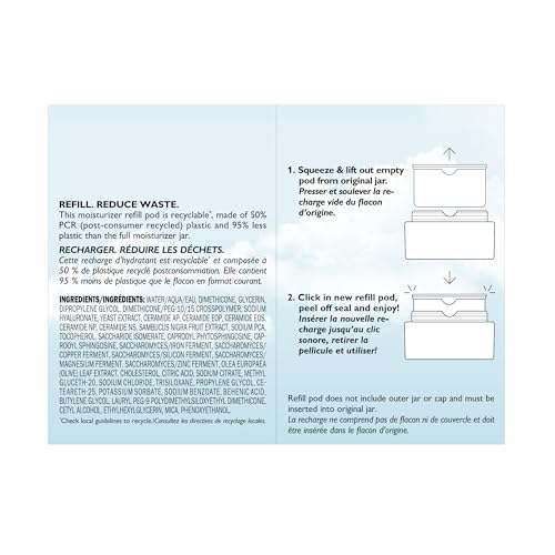 Peter Thomas Roth | Water Drench¢ç Hyaluronic Cloud Cream Hydrating Moisturizer Refill Pod | Hyaluronic Acid Cream For All Skin Types, Line-Smoothing, Fragrance-Free