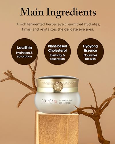 Retinol-Free Eye Cream for Dark Circles Puffiness Fine Lines 1.01 fl oz