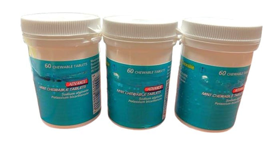Gav Chewable Tab 60 Advance Peppermint (3 Pack)