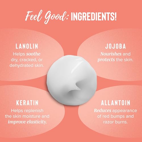 Coochy Shave Cream - Moisturizing Shave Lotion - Gentle Intimate Shaving Cream - For Bikini Area, Underarms, Legs & More - Rash-Free, Hydrating Formula - Sweet Nectar, 32 oz