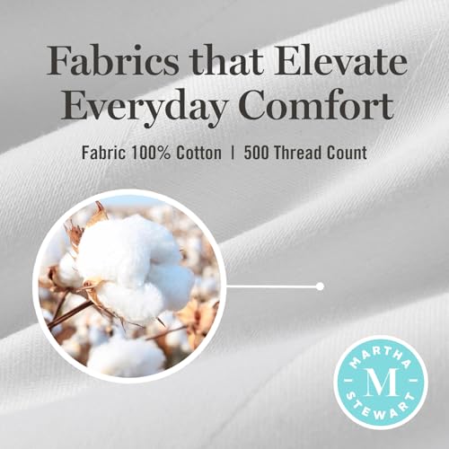 White King Size Pillow Set of 2 - Martha Stewart Hotel Collection