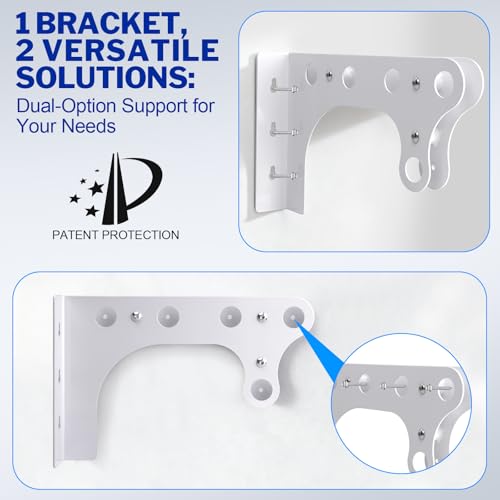 Expandable Steel Closet Shelf with Hanging Rod - 40-73 Inch Adjustable Storage Organizer
