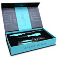 Seafood Tool Set with Crab Cracker, Oyster Knife & Shrimp Deveiner