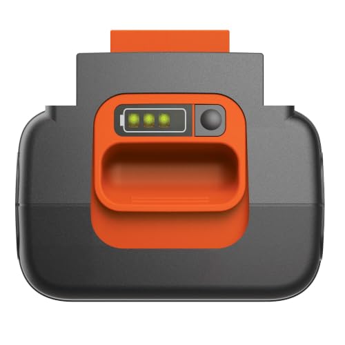 BLACK+DECKER 40V MAX 2.0Ah Lithium Ion Battery for Outdoor Power Tools - Compatible with 36V/40V, Model LBX2040, Lightweight, No Charger