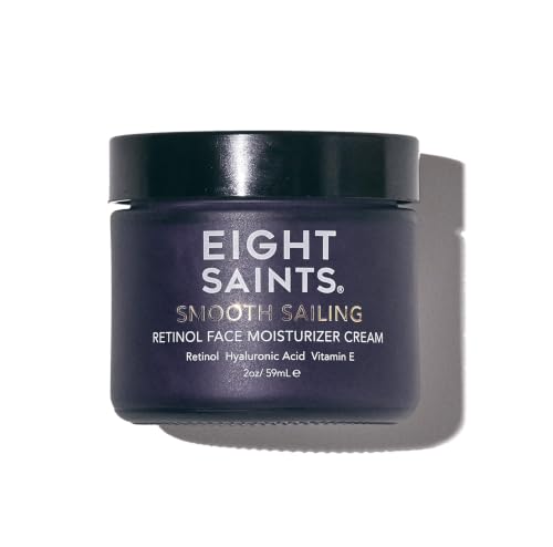 Eight Saints Retinol Moisturizer 2oz - Fragrance-Free Anti-Aging Cream for Face, Neck & Eyes