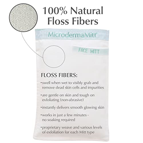 Deep Exfoliating Face Mitt - Turkish Kessa Exfoliator for Smooth Skin - Face Mitt