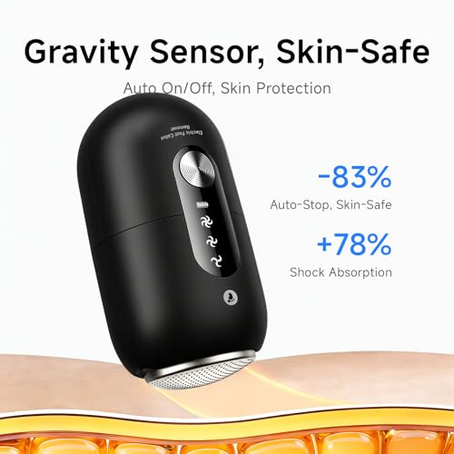 Rechargeable Electric Foot Callus Remover with 3-Speed & Stainless Steel Head