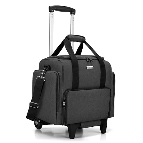 Tattoo Equipment Rolling Case with Removable Pouches - Heavy-Duty Organizer