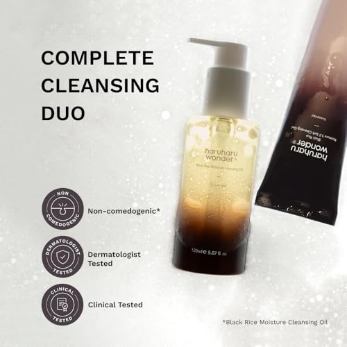 HARUHARU Wonder Complete Cleansing Duo - Cleansing Oil & Gel pH 5.5