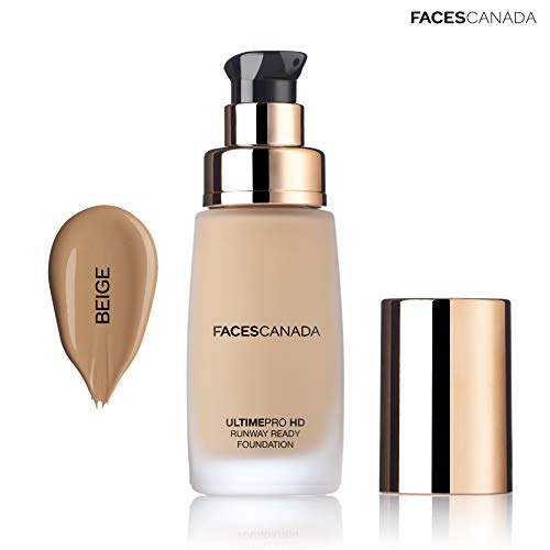 High Coverage Oil-Free Foundation with Gold Particles - Beige 03