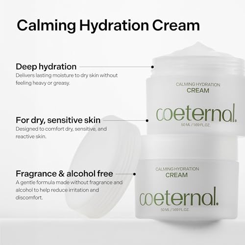Hydrating Face Moisturizer with Centella and Panthenol - Sensitive Skin Care, 50ml