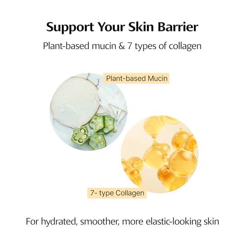 ClearDea Mucin Collagen Hydrogel Mask Pack – Hydrating & Firming Facial Sheets